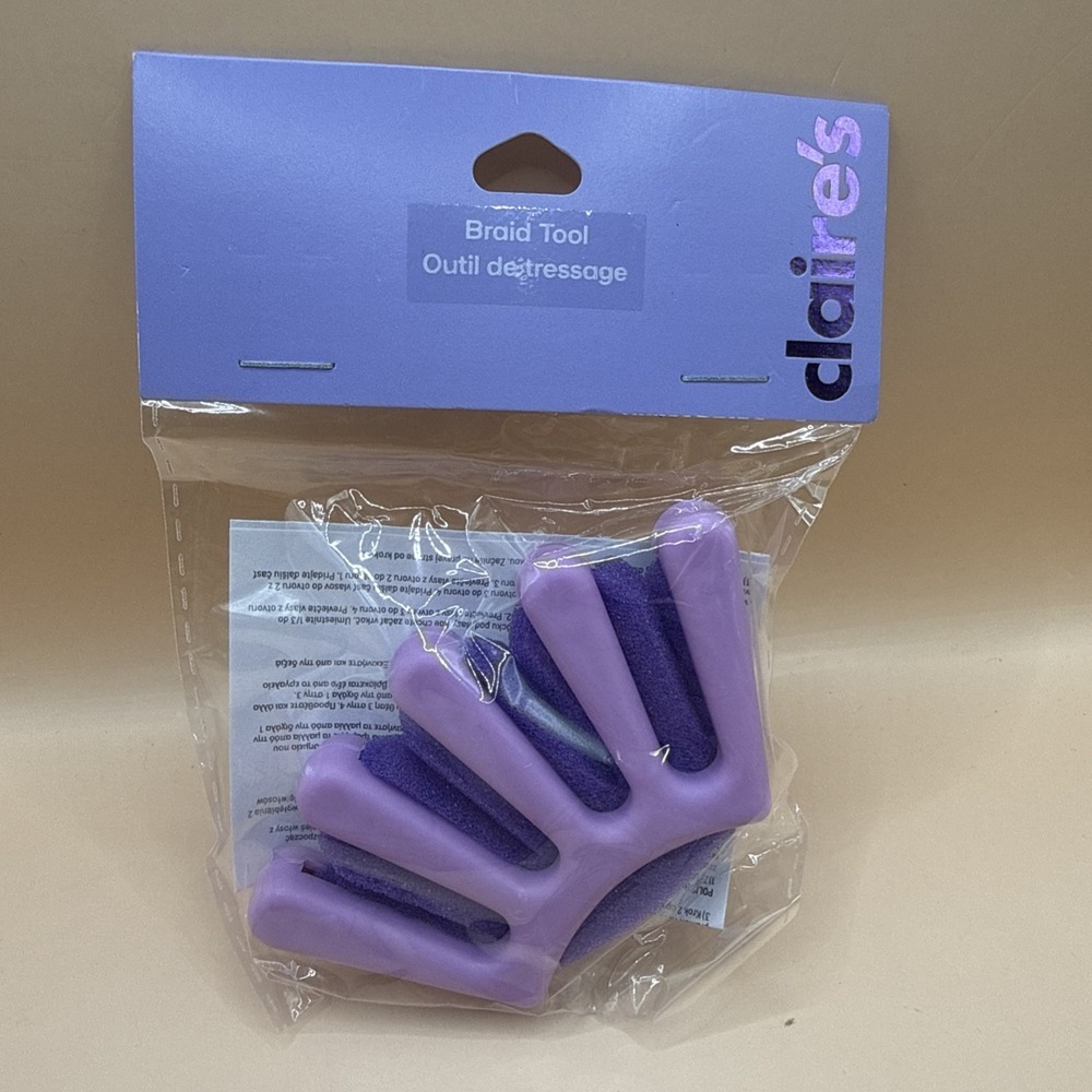 Claire's French Braid‎ Tool Discontinued Wedding Flower Girl All Types Of Braids